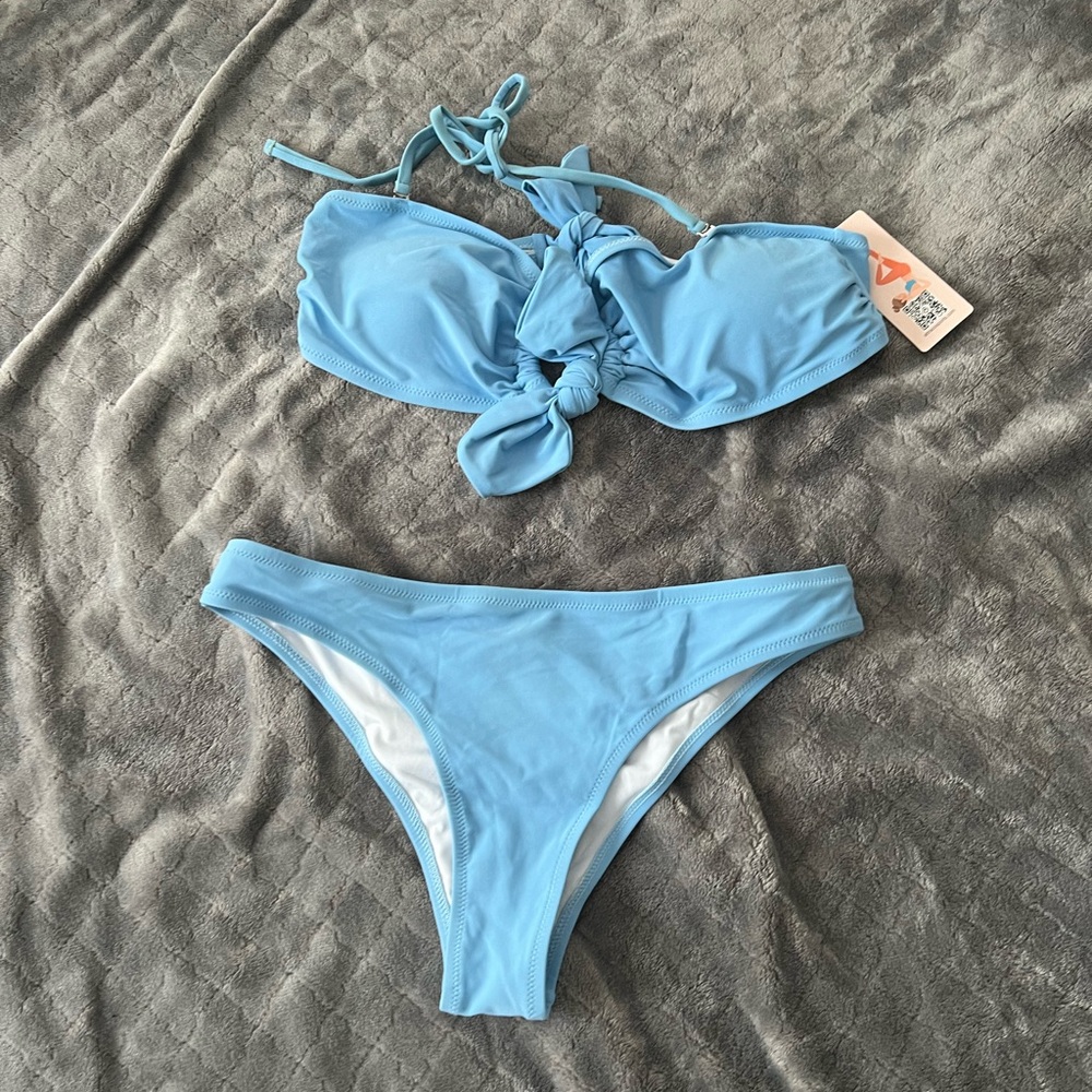 Light Blue Bikini Set